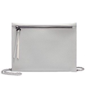 Vegan Leather Crossbody Clutch Handbag
